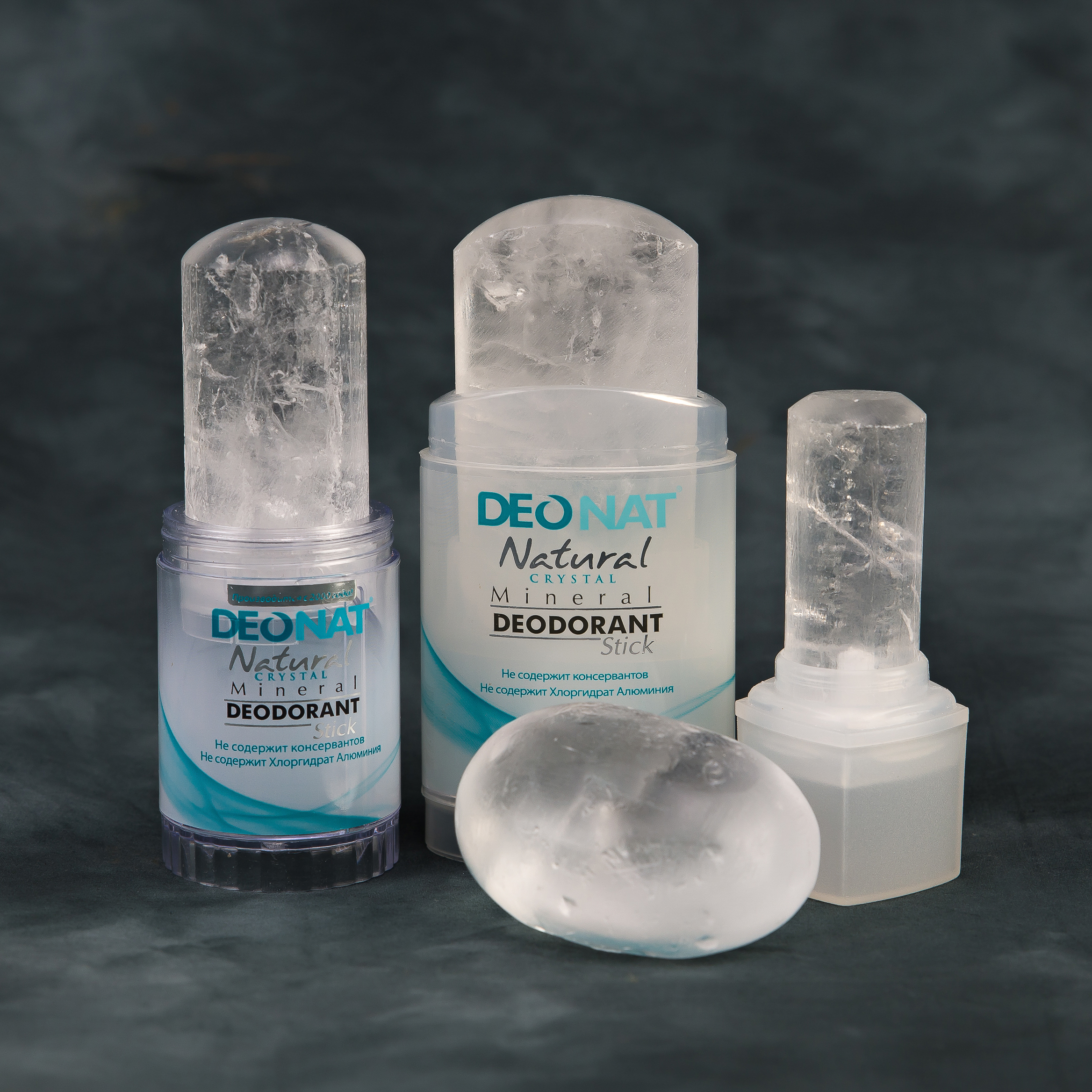 Натуральные дезодоранты Deonat (цельный минерал)