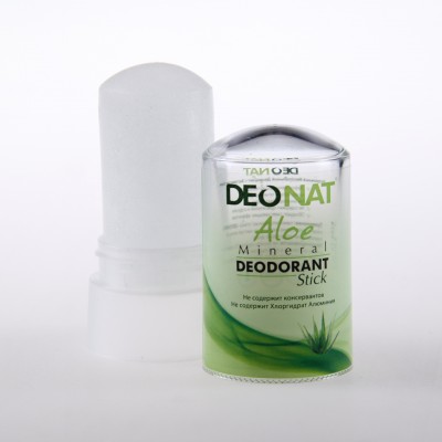 Дезодорант-кристалл «ДеоНат» с натуральным экстрактом алоэ и глицерином