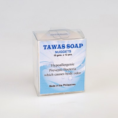 100% кокосовое мини-мыло Tawas (Кристалл Свежести) на квасцах